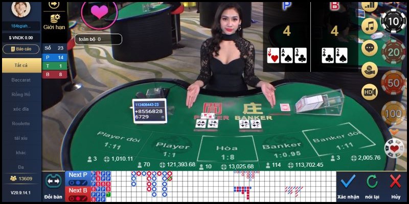 Baccarat vốn là một game rất hot